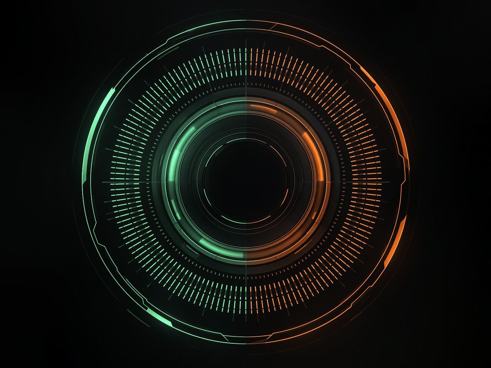 Pulsing geometric bars on a near-black field, used as the visual for auto-posting systems.